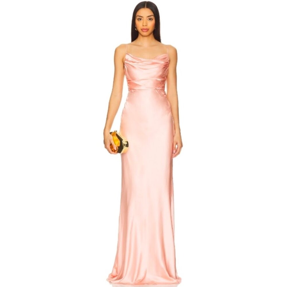 NWT Lovers and Friends Scout Gown in Coral Size S